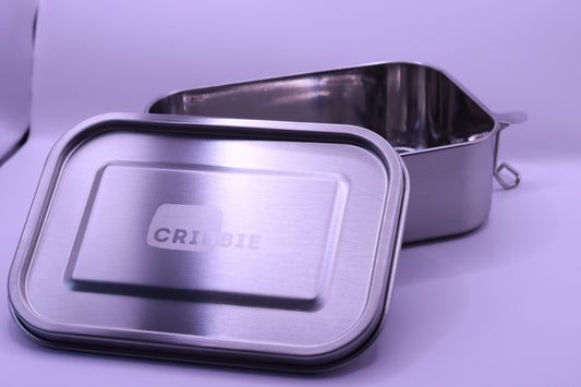 Cribbie 800 ml stainless steel food container β durable, non-toxic lunchbox