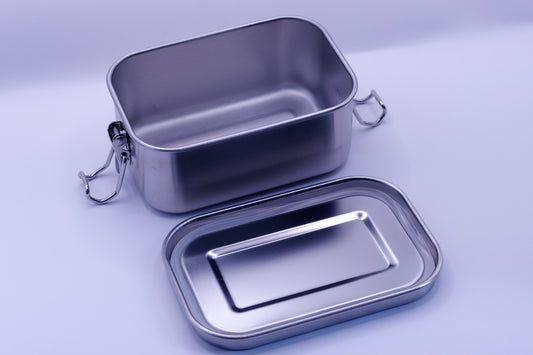 Cribbie 400ml stainless steel food container β durable, non-toxic lunchbox perfect for snacks and small meals