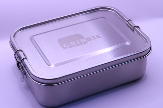 🥘 Cribbie 1200ml Stainless Steel Container "Meal Master"